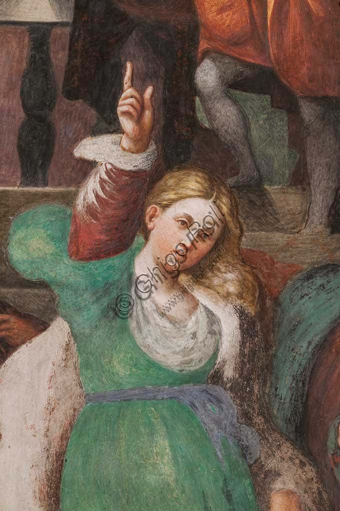 Affresco 'Disputa di Santa Caterina' del Pordenone a Piacenza