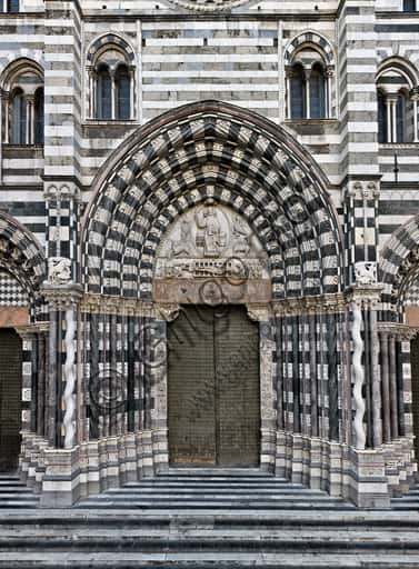 The Main Doorway of Genoa Cathedral: West Façade Analysis