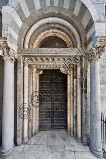 St. John the Baptist Portal at Genoa Cathedral: Antelami Romanesque Art