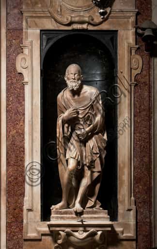 The Statue of Prophet Habakkuk by Matteo Civitali, 1496 - Genoa Cathedral
