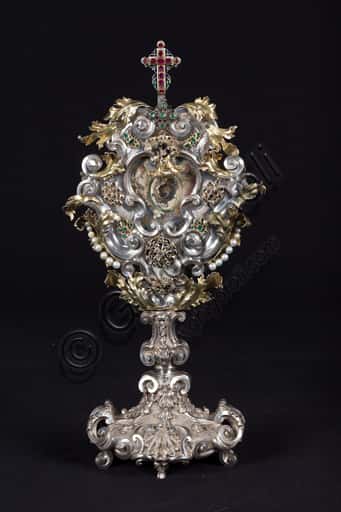 Reliquary of the Virgin's Hair: 18th-Century Genoese Silversmith Masterpiece