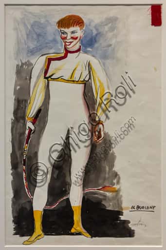 Renato Guttuso's 1950 Sketch for Prokofiev's 'The Buffoon' in Chout