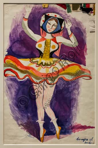 Renato Guttuso Sketch for Prokofiev's Chout at Museo Novecento