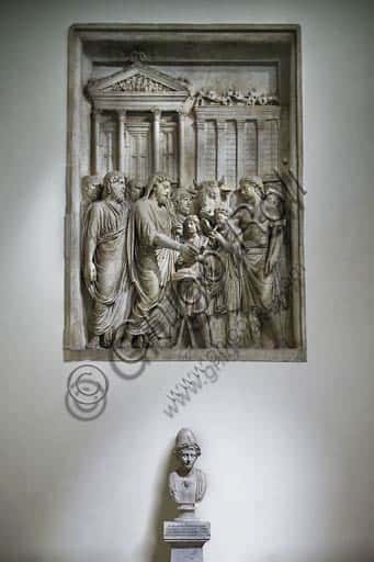 Rilievo di Marco Aurelio ai Musei Capitolini: Sacrificio al Tempio di Giove