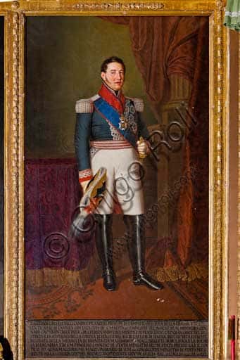 Dipinto di Antonio Lucchesi Palli di Giuseppe Patania a Palazzo dei Normanni