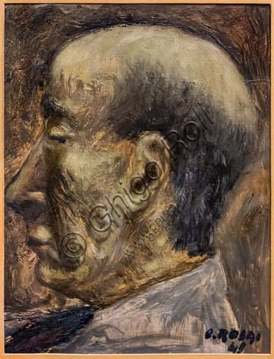 Portrait of Ardengo Soffici (1949) by Ottone Rosai - Museo Novecento