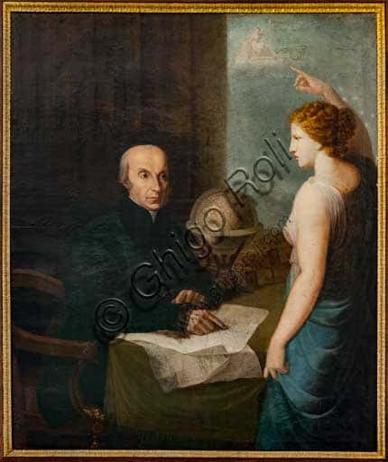 Portrait of Giuseppe Piazzi at the Palace of the Normans