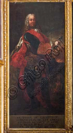 Ritratto del Duca Eustachio de la Viefuille a Palazzo dei Normanni