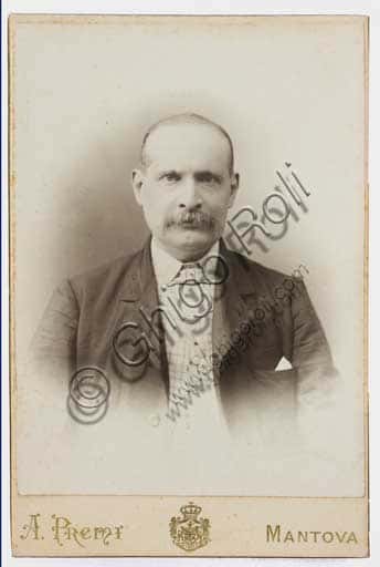 Ritratto fotografico di Albano Lugli (1834-1914) - Collezione Assicoop Unipol