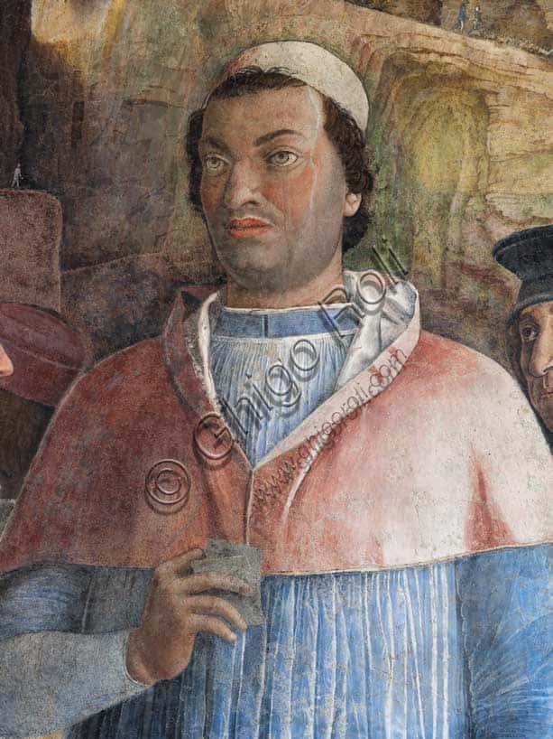 Cardinal Francesco Gonzaga in Andrea Mantegna's Bridal Chamber Fresco