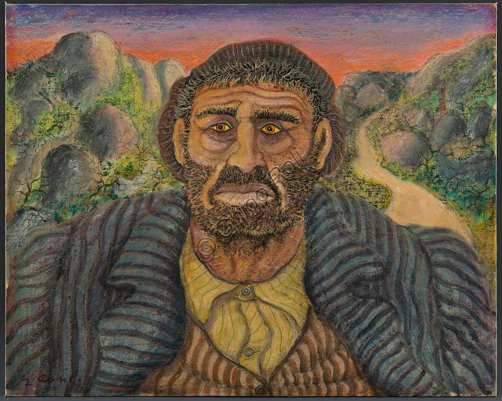 Gino Covili's Portrait of Luciano Guerzoni | Assicoop - Unipol Collection