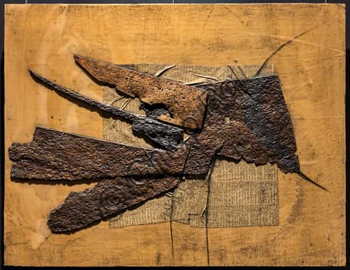 Collage: Kopf (Tête) by Roberto Crippa - Museo Novecento Florence
