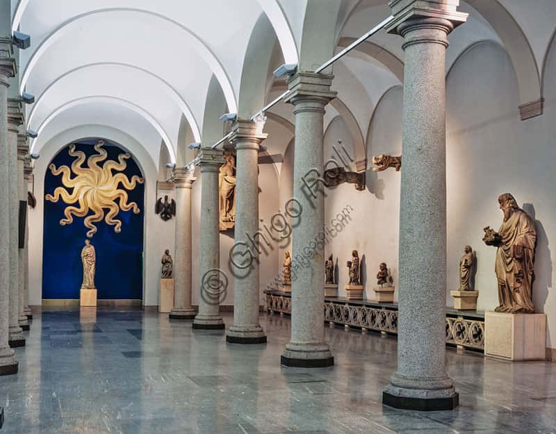 The Visconti Rose of Milan Cathedral in Piermarini's Former Royal Stable