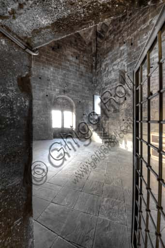 Hall of Warriors in the Bell Tower of Genoa Cathedral (Cathedral of San Lorenzo)