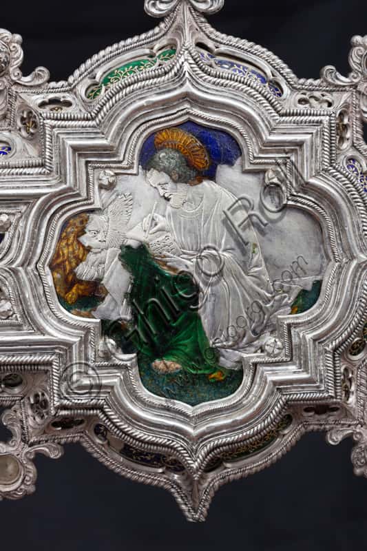 St. Mark the Evangelist and the Lion: Renaissance Cross at Opera del Duomo Museum