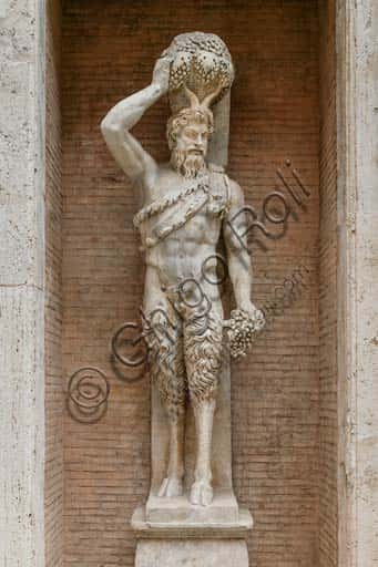 Satiro Della Valle: Scultura Romana dal Teatro di Pompeo