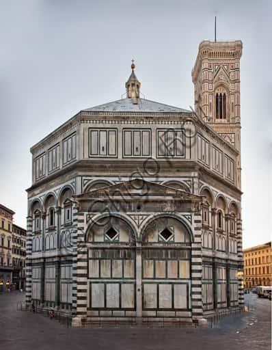The Scarsella of the Florence Baptistery: Western Side Architectural Feature