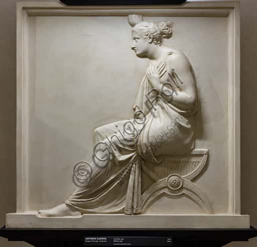 Charity by Antonio Canova: Neoclassical Plaster Sculpture of 1792
