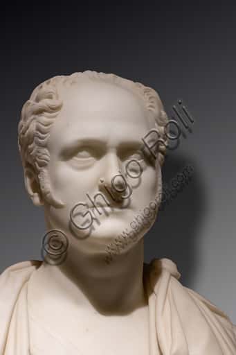 Marble Sculpture of Alexander I by Bertel Thorvaldsen (1820)