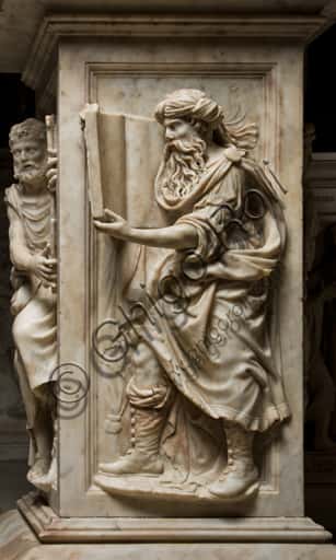 Marble Statue of Moses by Guglielmo Della Porta in Genoa