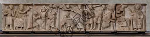 Scultura del Martirio di San Biagio a Spoleto (XII-XIII secolo)