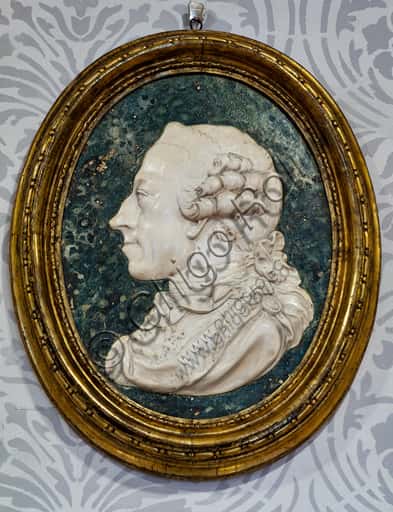Sculpture of Vittorio Amedeo III of Savoy at the Masone Labyrinth
