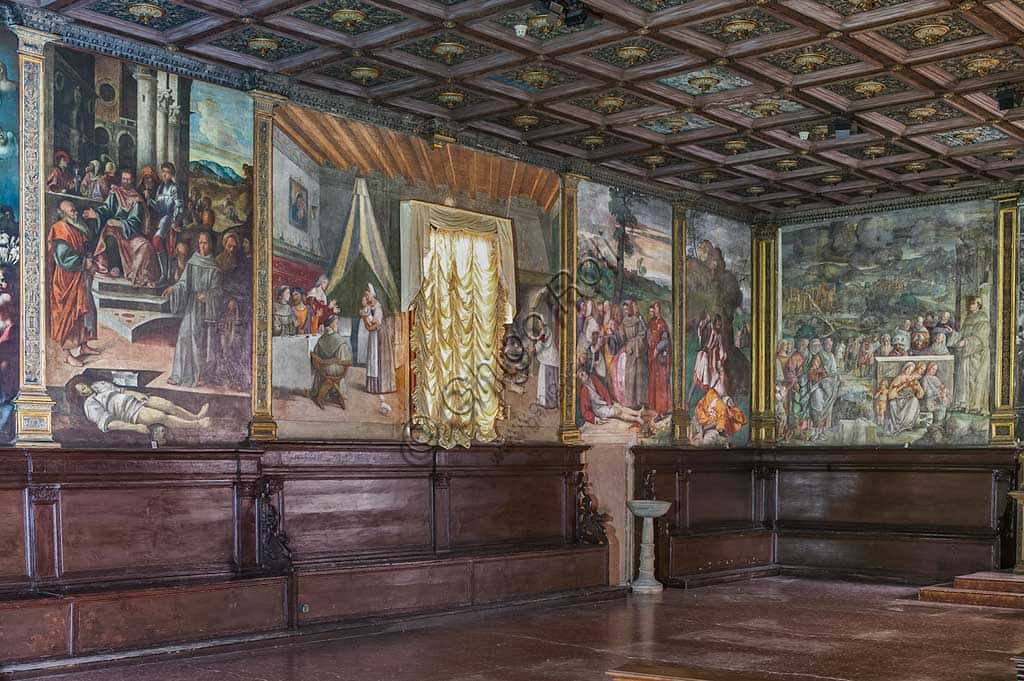 Scuola del Santo in Padua: Frescoes in the Salon of the Basilica of St. Anthony