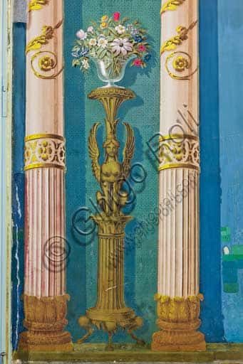 Sfinge di Patania: Pittura Murale nella Sala Pompeiana di Palazzo dei Normanni