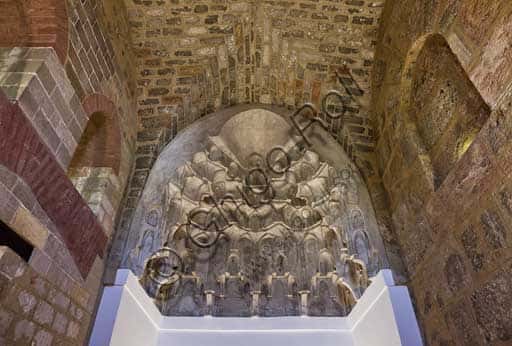 Muqarnas Ceiling in the Pisana Tower of Palazzo dei Normanni, Palermo