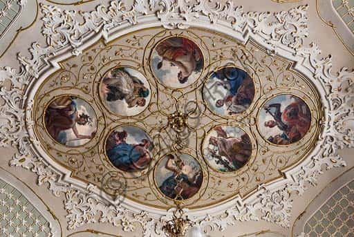 Cremona Town Hall Ceiling: Antonio Rizzi's Central Rosette Paintings