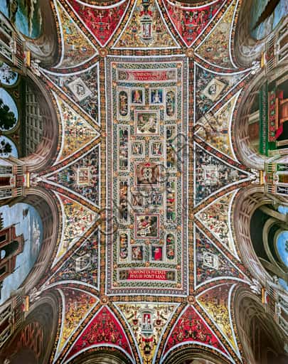 Soffitto Rinascimentale della Libreria Piccolomini di Pinturicchio