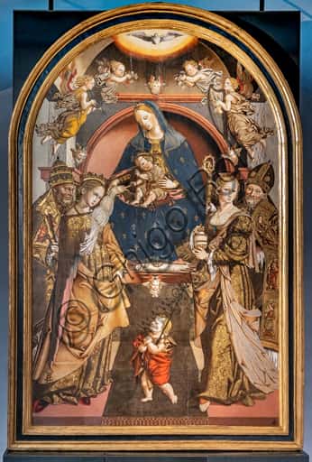 Mystic Marriage of Saint Catherine by Bernardino di Mariotto