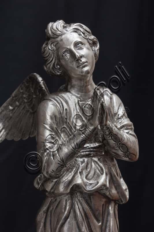 Angel Statue on the Cross of the Treasure of St. John in Florence