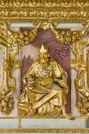 Statue of King Solomon by Lazzaro Tavarone, Baroque Sculpture (1622-24)