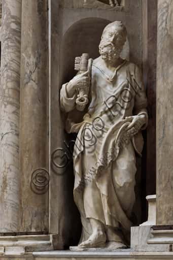 St. Peter Statue in the Cybo Monument, Genoa Cathedral