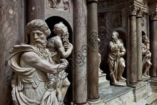 Cybo Monument in Genoa Cathedral: Sculptures by Della Porta and Da Corte