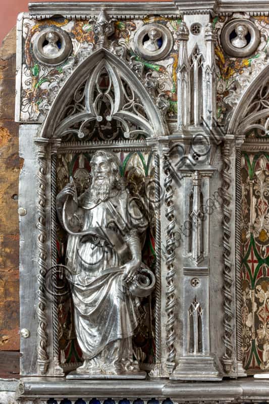 Statuetta d'argento di santo/profeta (1367-1483), Museo dell'Opera del Duomo, Firenze