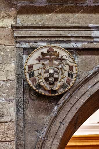 Emblem of Viceroy Toledo in the Royal Palace of Palermo