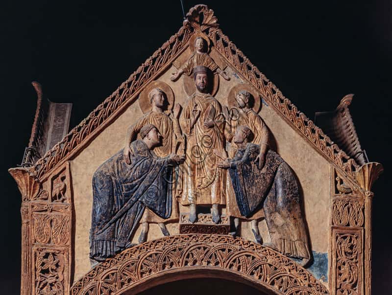 Ciborium of St. Ambrose Basilica Milan: 10th-Century Stucco Art