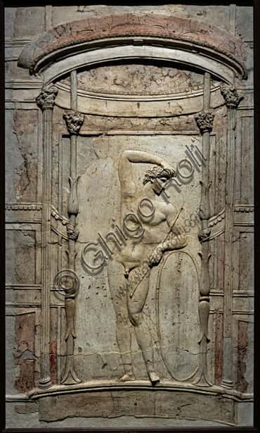 Polychrome Stucco with Athlete from Stabia: Roman Art in Naples