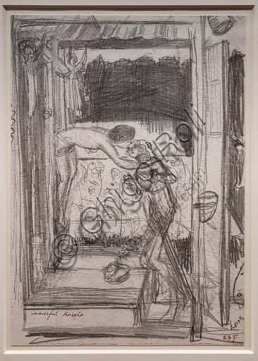 Composition Study for 'The Merciful Knight' by Edward Burne-Jones