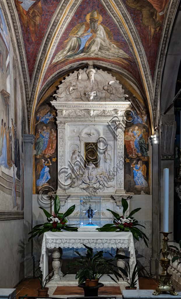 Cappella del Miracolo del Sacramento: Il Tabernacolo di Mino da Fiesole