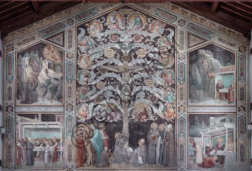 L'Albero della Vita di Taddeo Gaddi: affresco nella Basilica di Santa Croce