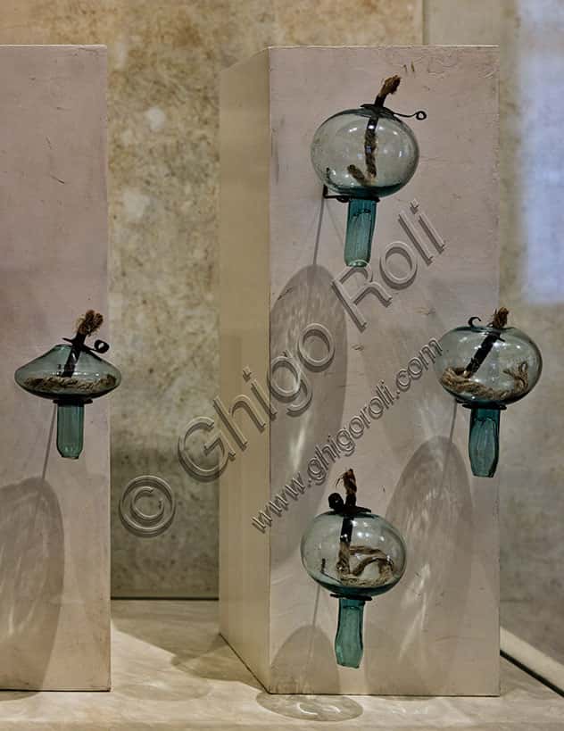 Olympic Theatre in Vicenza: Historic 1585 Oil Lamp Lighting by Scamozzi