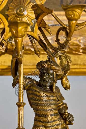 Testa di Moro: Scultura Decorativa nella Sala dei Viceré del Palazzo dei Normanni