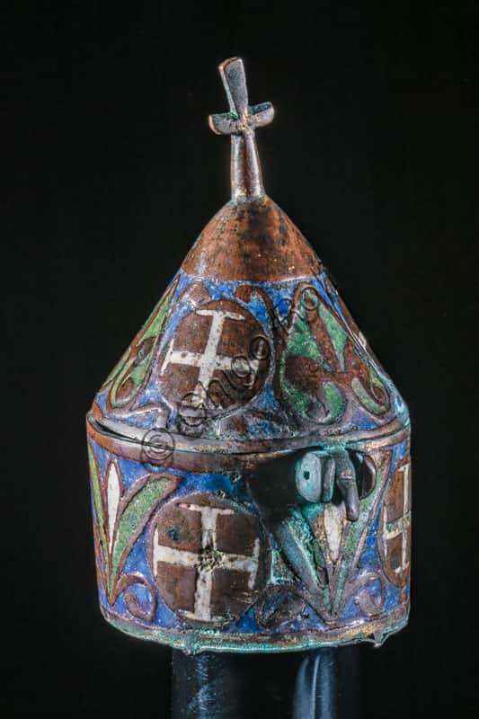 11th-Century Eucharistic Tower: Enamel Reliquary | Milan Cathedral Museum