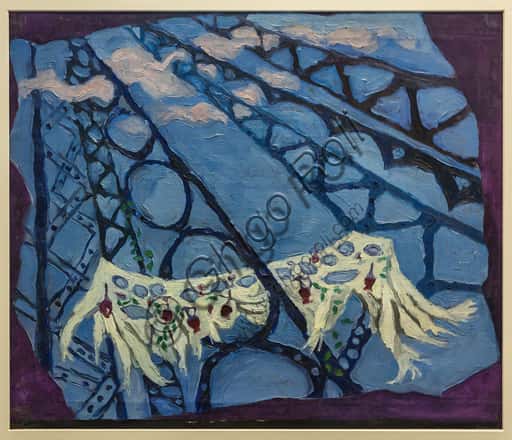 Toti Scialoja's Unique scene for Les Mariés de la Tour Eiffel