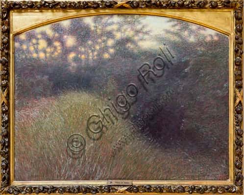 "Sunset" by Giuseppe Pellizza da Volpedo - Ricci Oddi Gallery, Piacenza