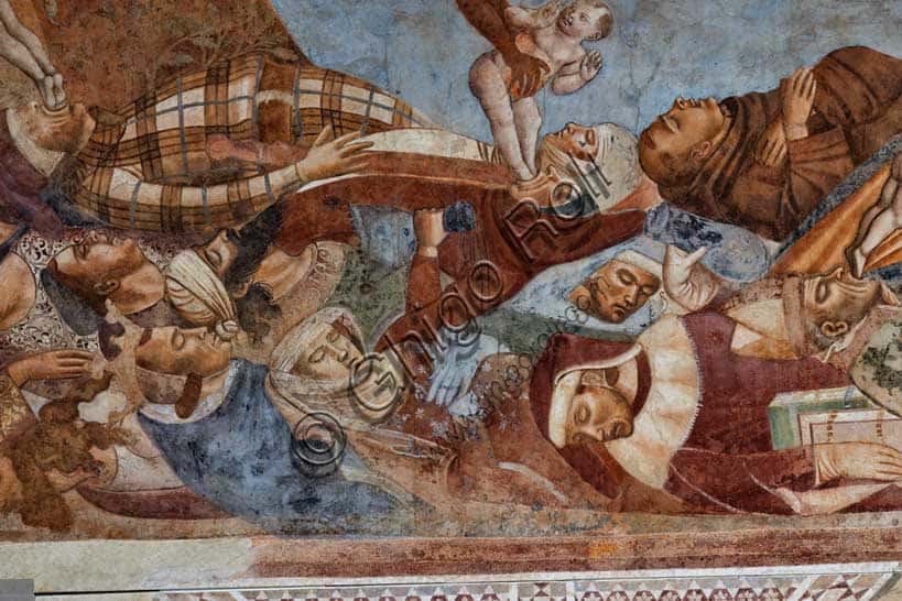 Triumph of Death by Buffalmacco at Camposanto Pisa: Detail