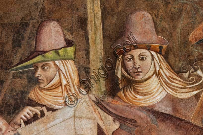 Triumph of Death by Buffalmacco: Detail of the Frescoes in Pisa's Monumental Cemetery